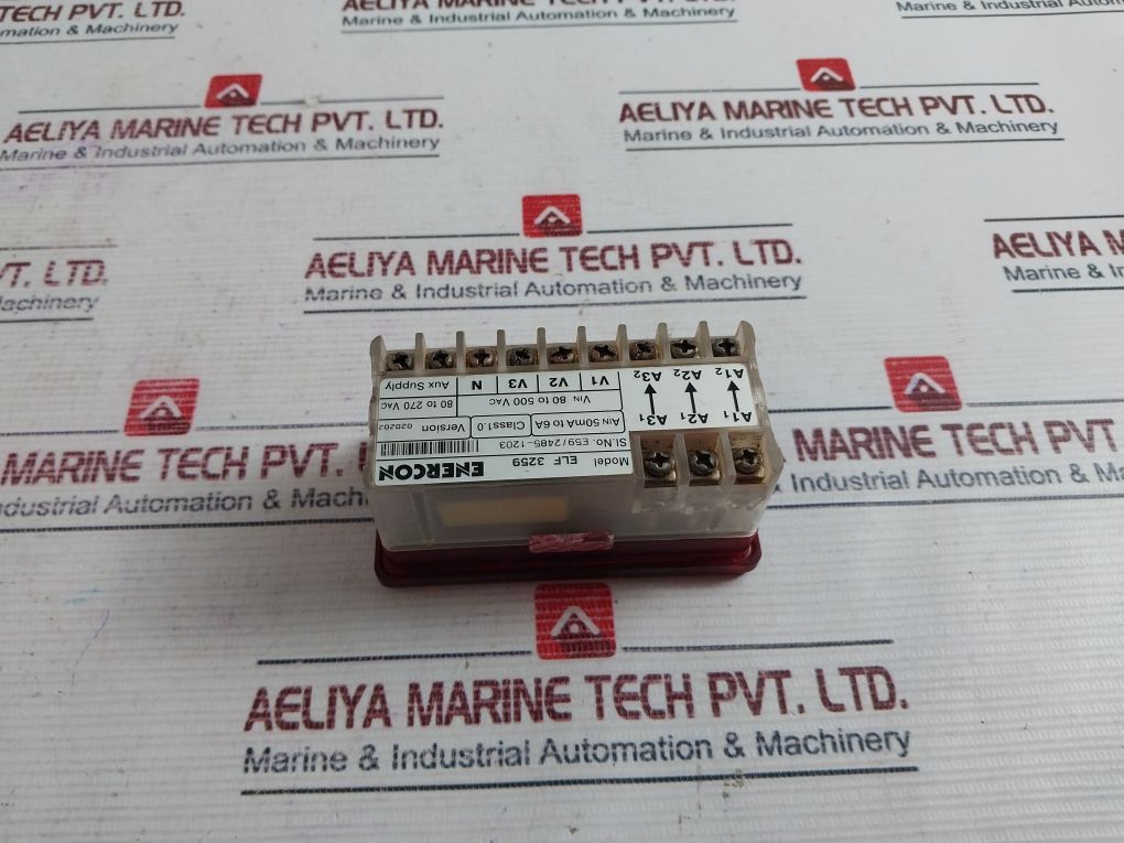 Enercon Elf 3259 Vaf Digital Meter 80-270Vac