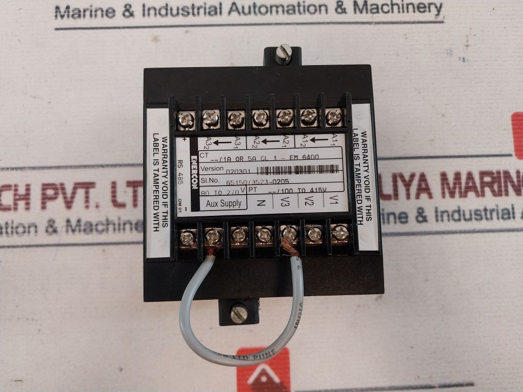 Enercon Em 6400 Digital Panel Meter