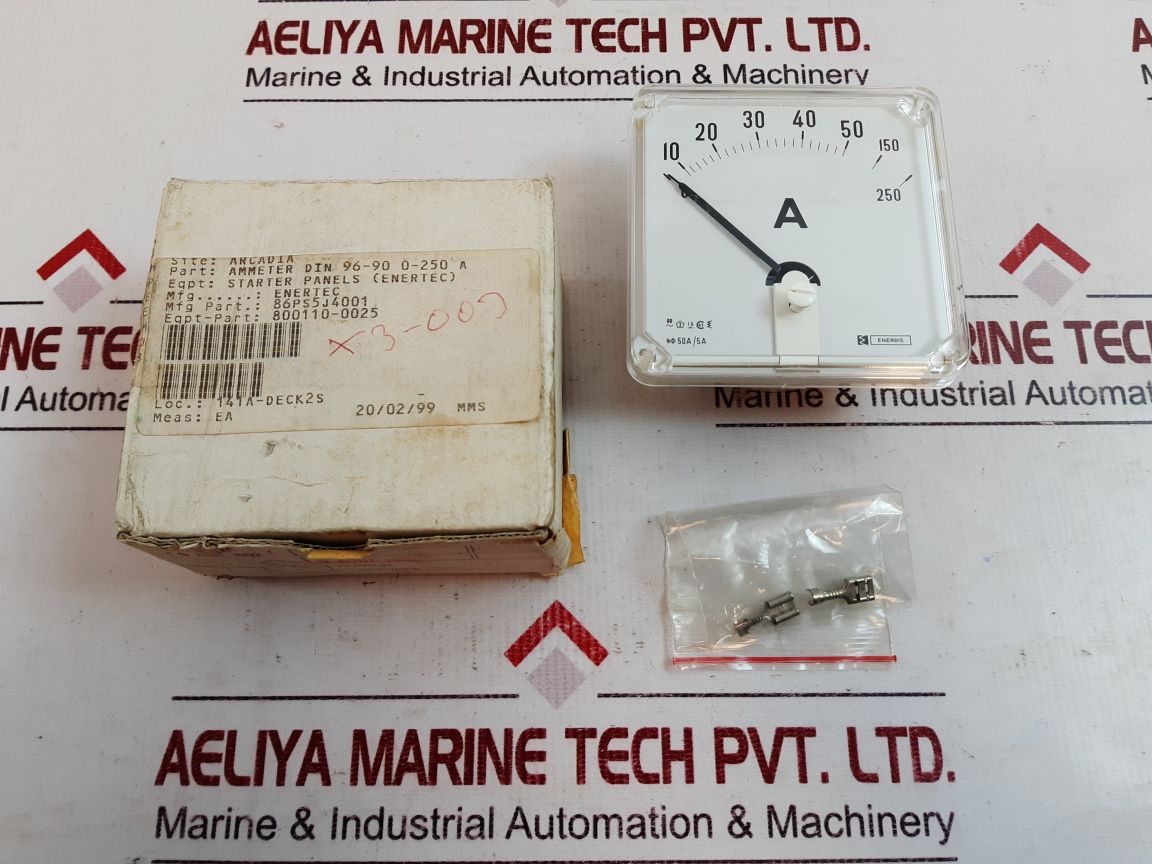 Enerdis 0-250 A Ammeter 96-90 0-250 A
