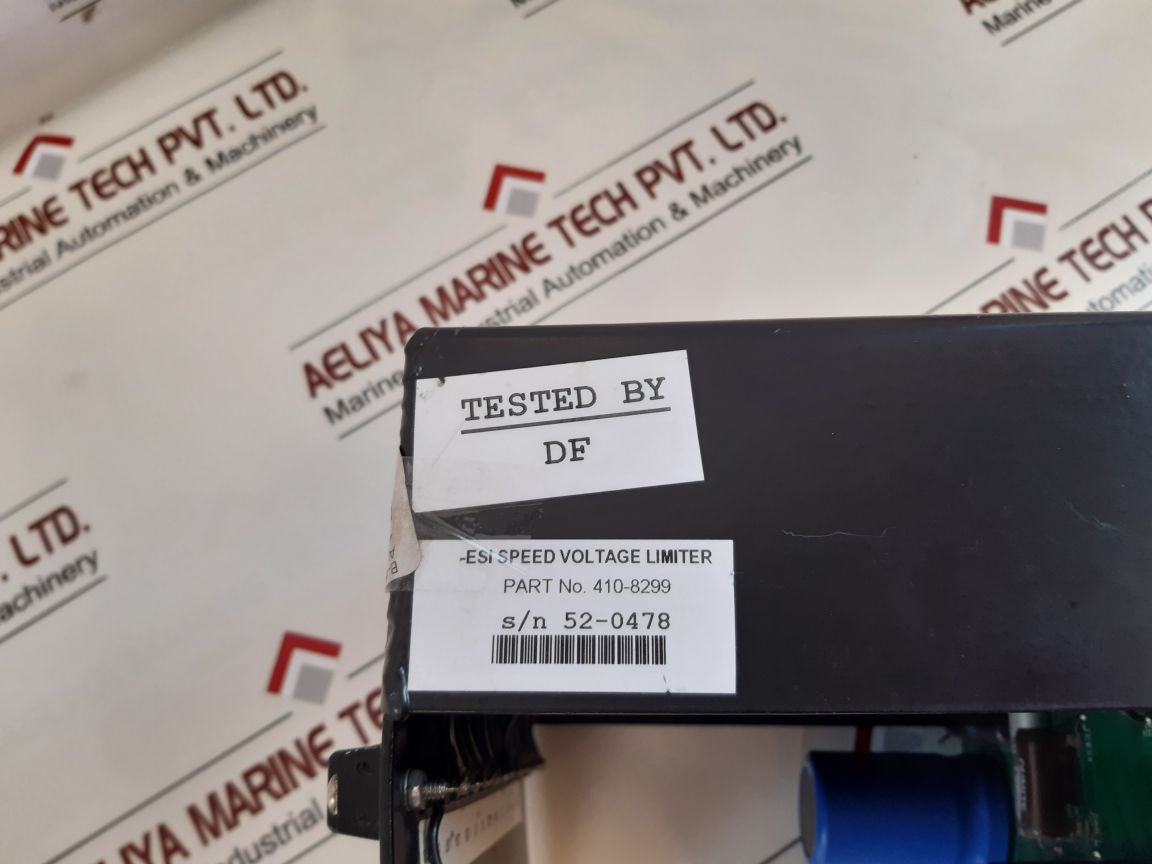 Energy Services 410-8299 Speed Voltage Limiter