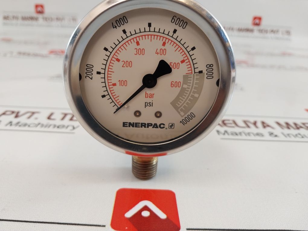Enerpac G2535L Pressure Gauge 0-10000Psi