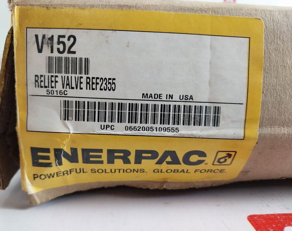 Enerpac V152 Pressure Relief Valve