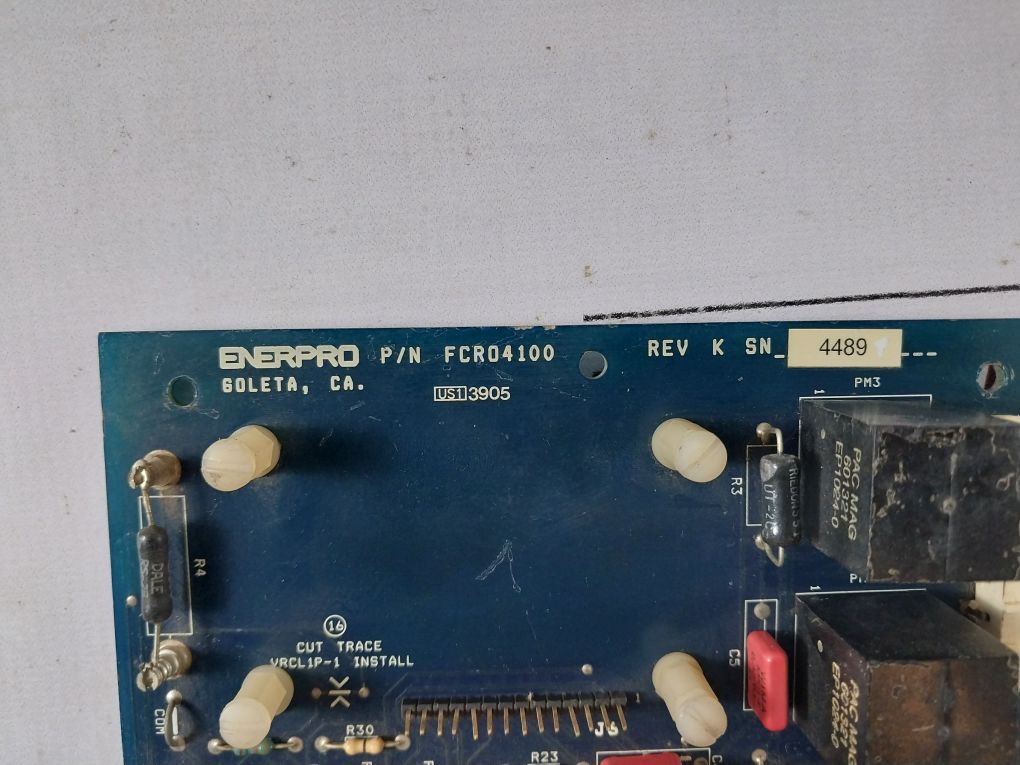 Enerpro Fcr04100/Fcro4100 Rev.K Circuit Board