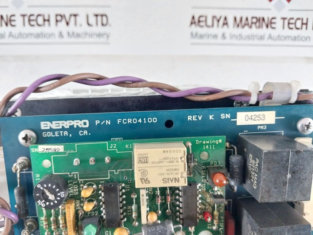 Enerpro Tsb-2 Power Control Module With Fcr04100/Fcro4100,Ptifl-1