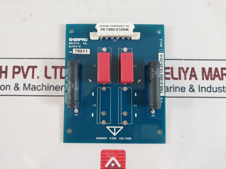 Enerpro Tsb-2-480-15-25-20-0 Rev.E