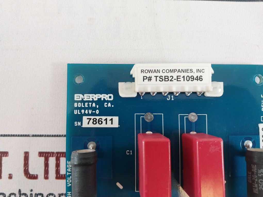 Enerpro Tsb-2-480-15-25-20-0 Rev.E