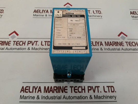 Enertec Cav 1032 Tne 34 Files 8743 Additional Box T82
