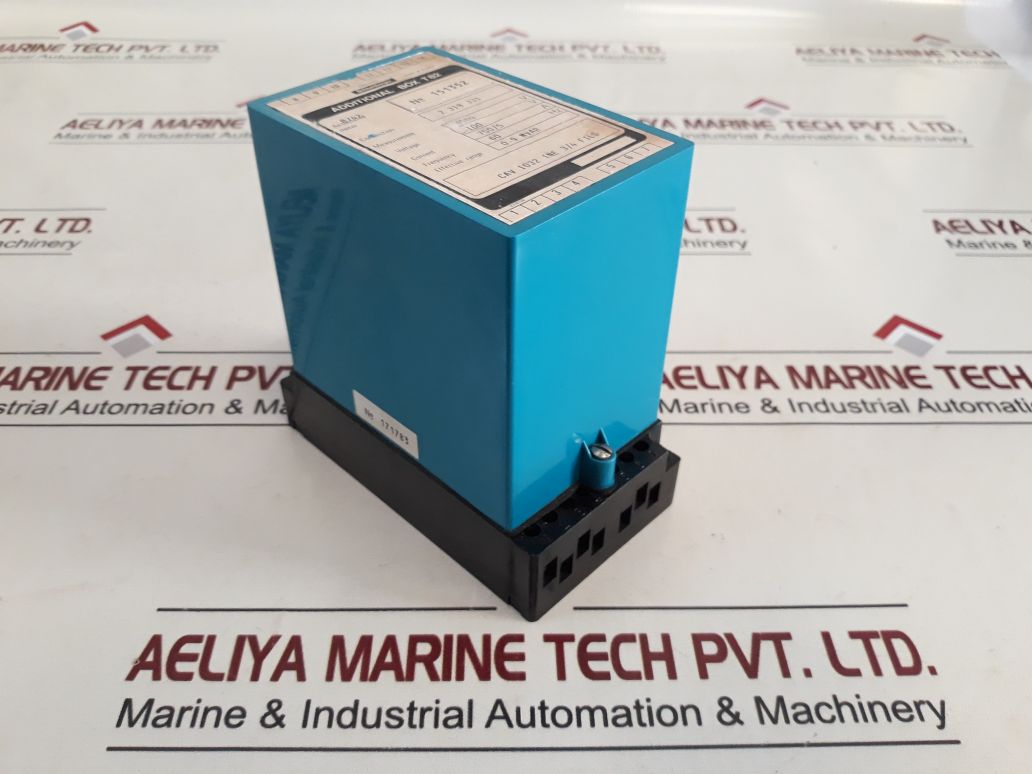 Enertec Cav 1032 Tne 3/4 Files Additional Box T82 60 Hz