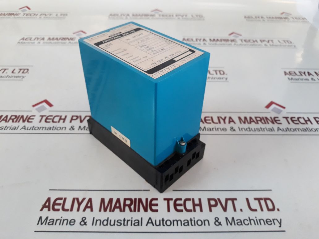 Enertec Caw 1032 Tne 3/4 Files Additional Box T82 60 Hz