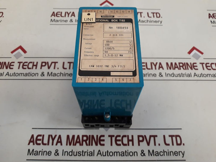 Enertec Caw 1032 Tne 34 Files Additional Box T82

