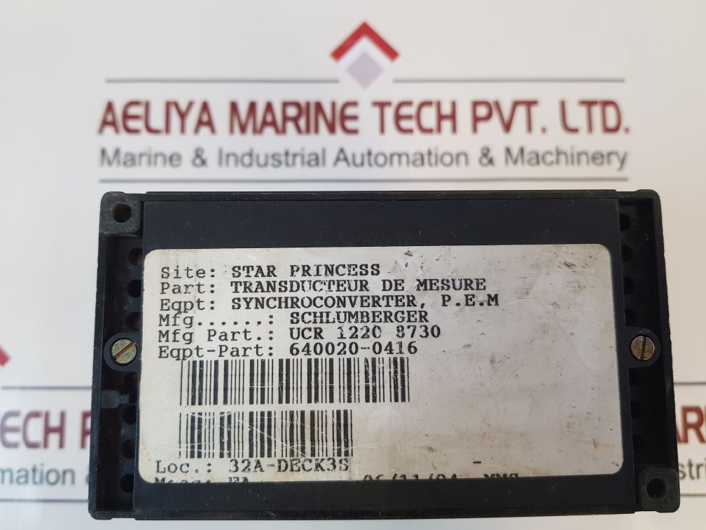 Enertec Ucr 1220 8730 Measurement Transducer
