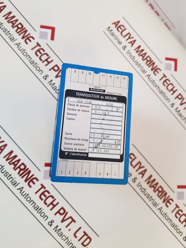 Enertec Ucr 1220 8730 Measurement Transducer