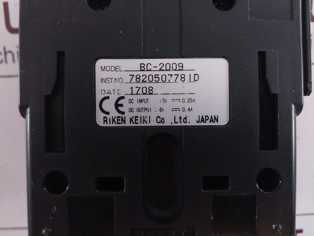 Riken Keiki Bc-2009 Gas Detector Charger 6A-161Wp12