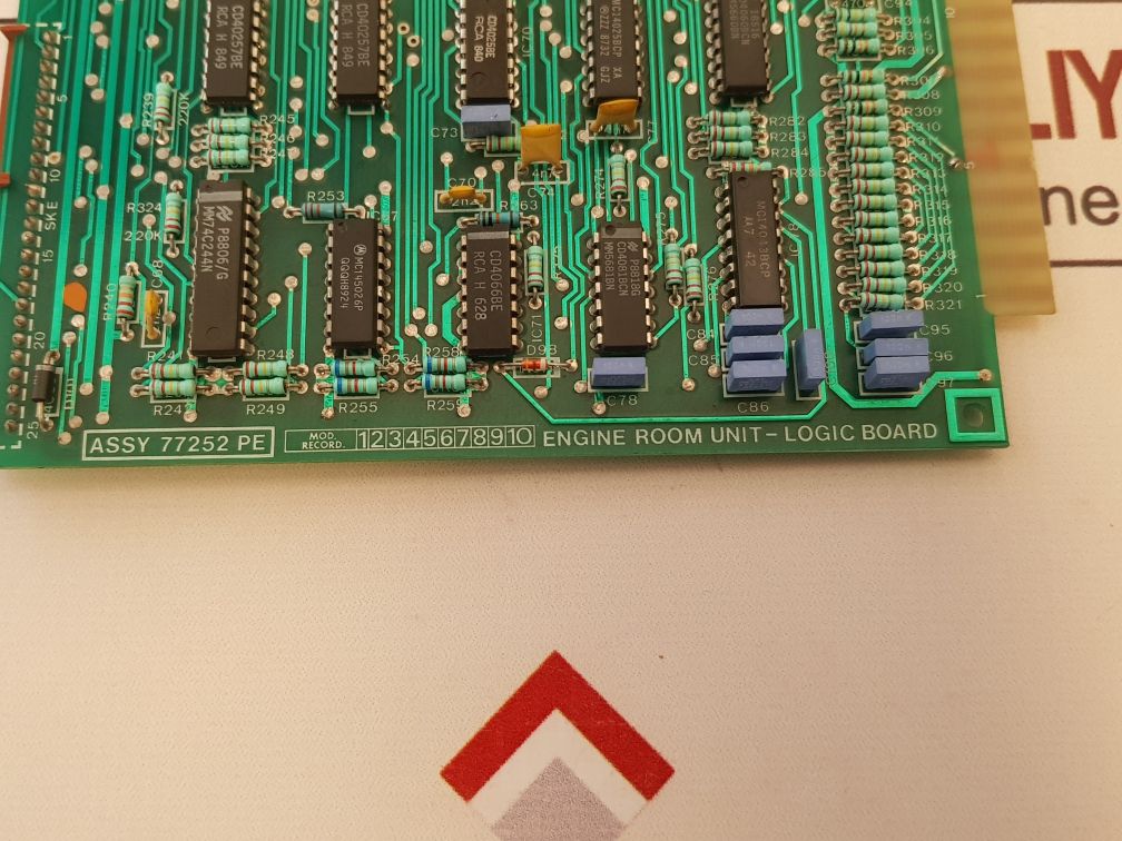 Engine Room Unit-logic Board 77252/Pe-1