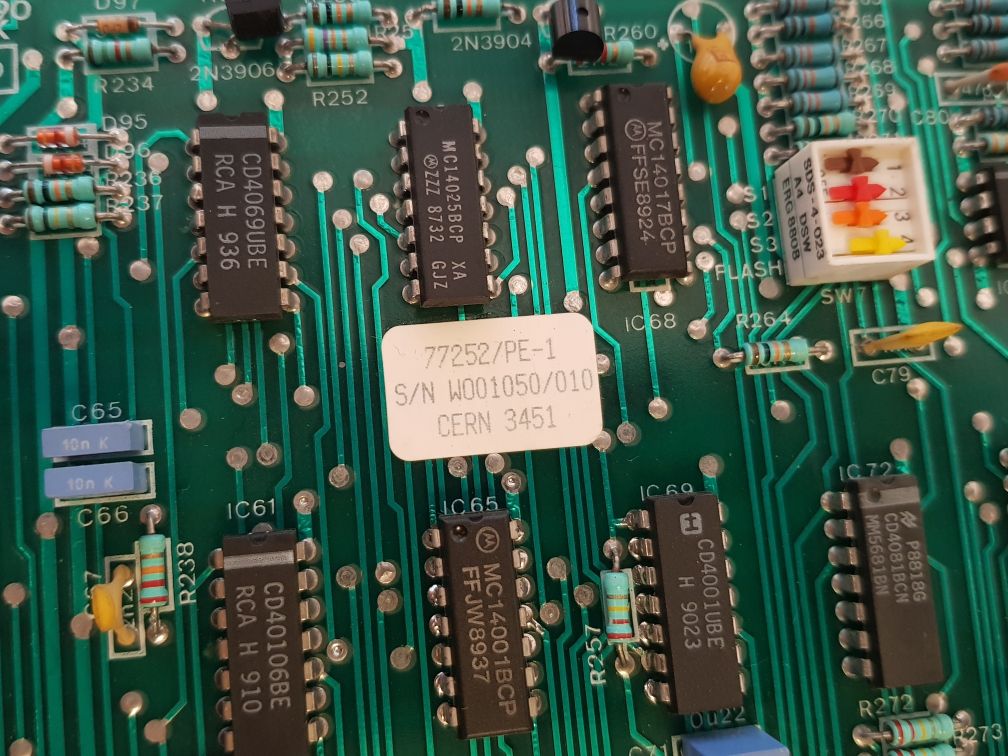 Engine Room Unit-logic Board 77252/Pe-1