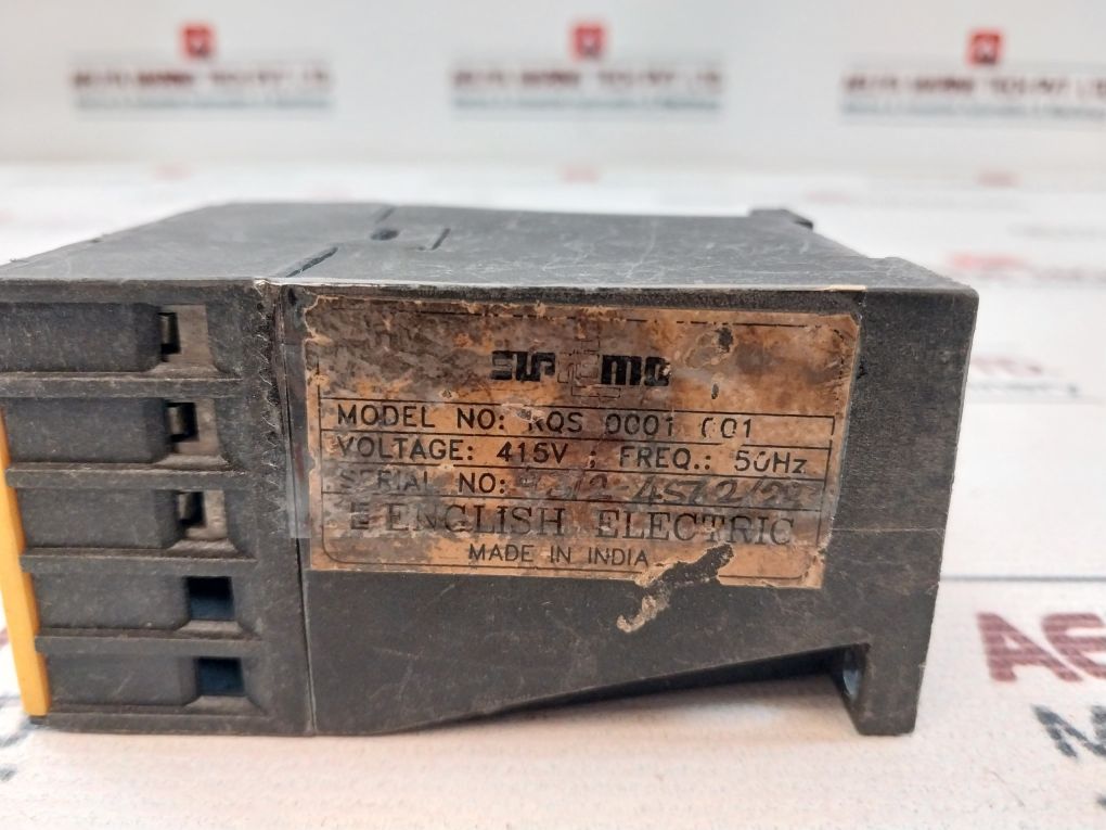 English Electric Kqs 0001 001 Relay 50Hz