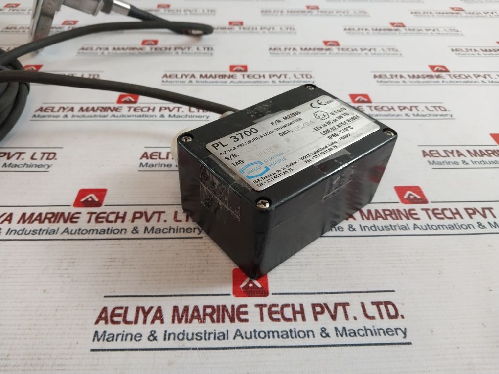 Enraf Pl 3700 4-20Ma Pressure & Level Transmitter M22865