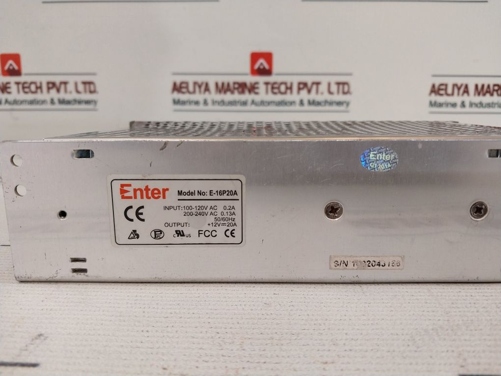 Enter E-16P20A Power Supply
