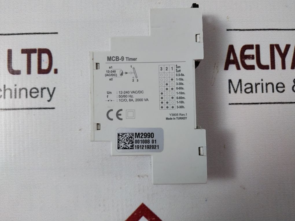 Entes Mcb-9 Multifunction Timer Relay