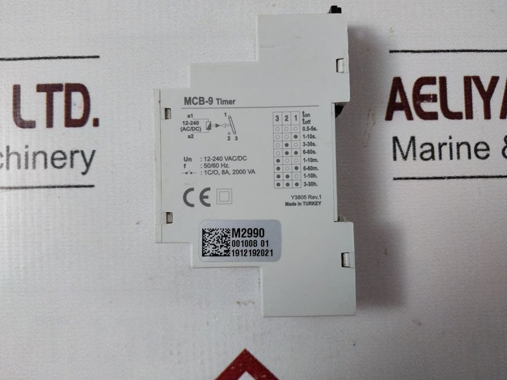 Entes Mcb-9 Multifunction Timer Relay