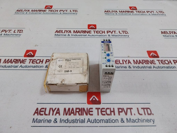 Entes Sm-9 Multi-function Electronic Timer 24V Ac/Dc