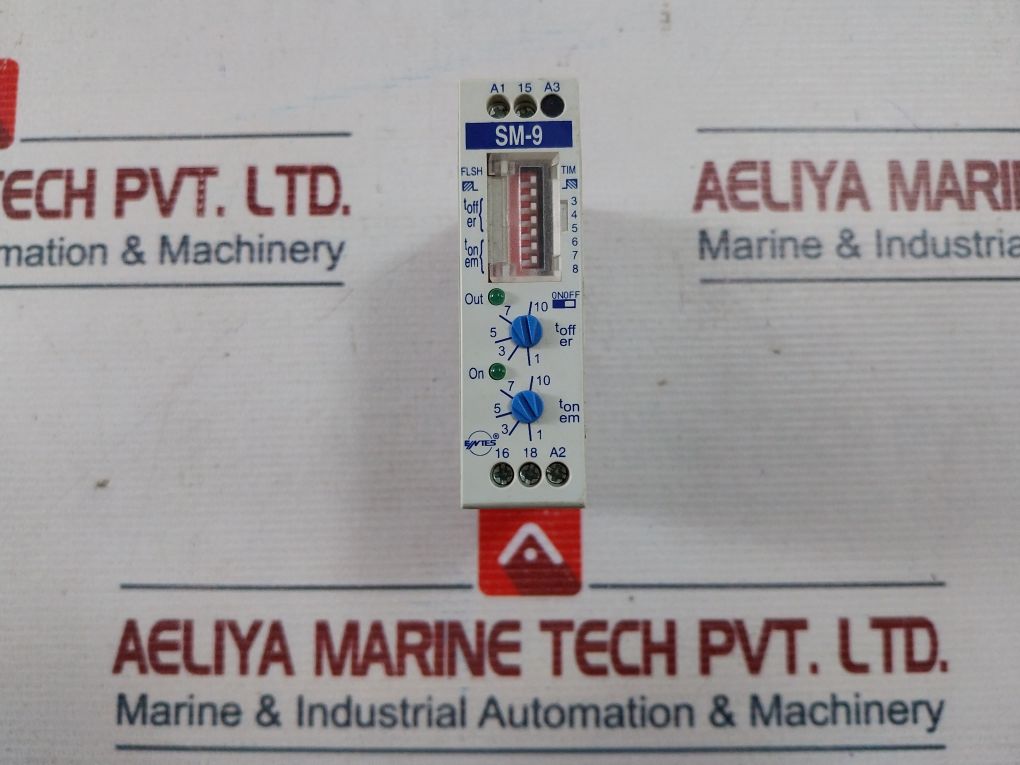 Entes Sm-9 Multi-function Electronic Timer 24V Ac/Dc