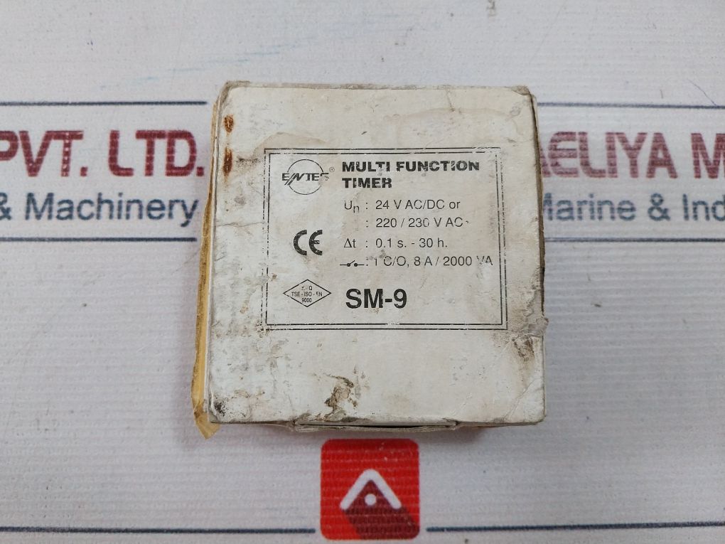Entes Sm-9 Multi-function Electronic Timer 24V Ac/Dc