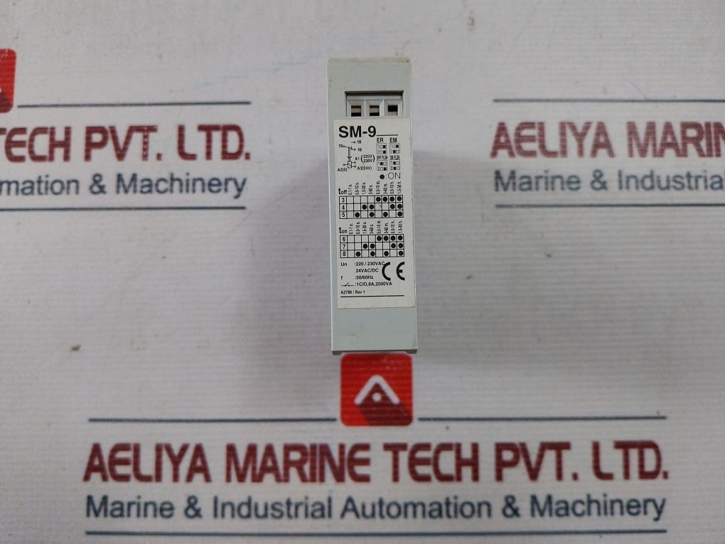 Entes Sm-9 Multi-function Electronic Timer 24V Ac/Dc