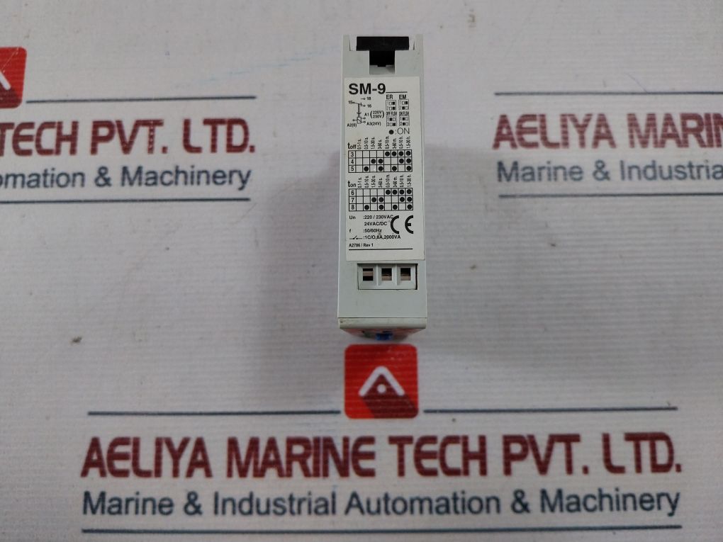 Entes Sm-9 Multi-function Electronic Timer 24V Ac/Dc