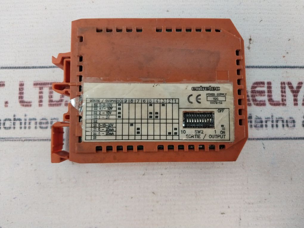Entrelec 4-20Ma Relay 11172-12