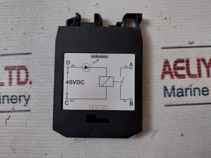Entrelec 8 011.22 Relay Module