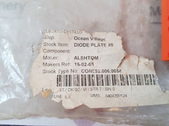 Entrelec Bfm 22Da Diode Plate 20021.13 Terminal Block