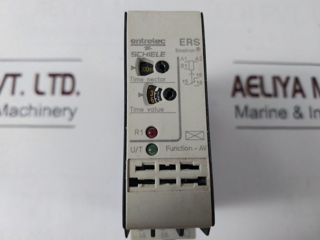 Entrelec Ers Timetron On Delay Timer 2.430.102.01 (0,05 S – 300 H)