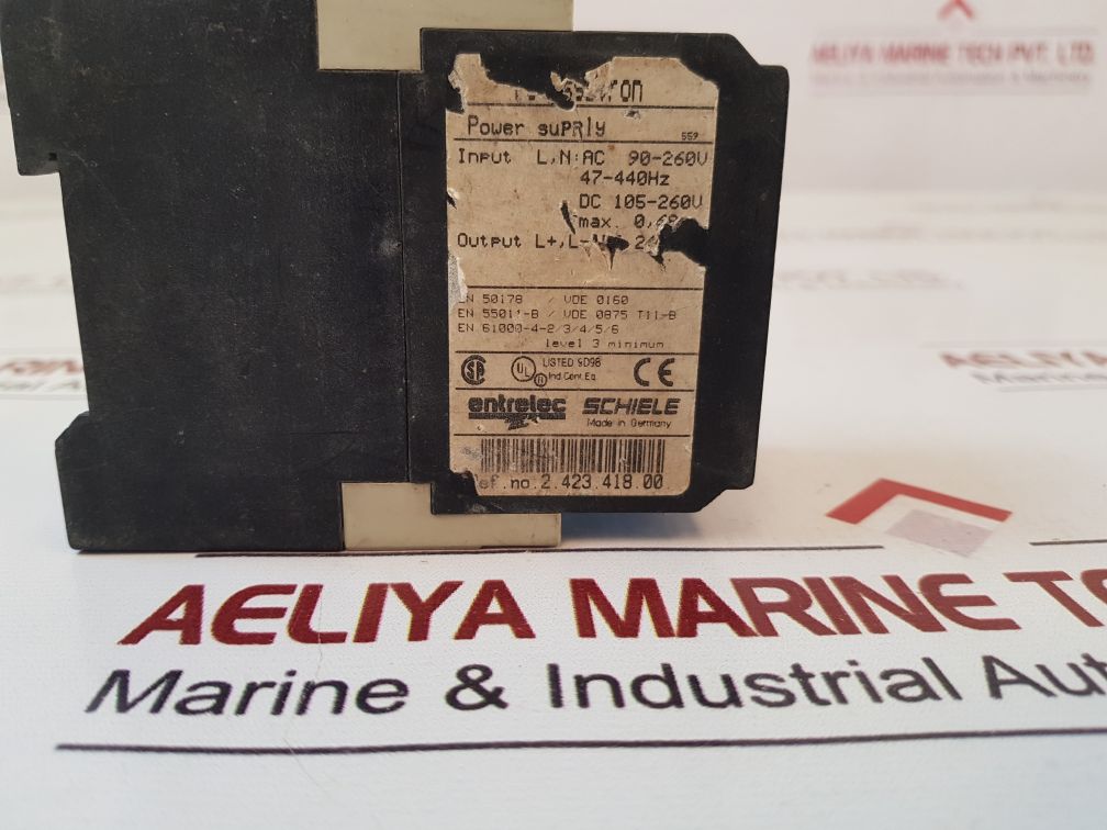 Entrelec Schiele Ps Power Supply 2.423.418.00