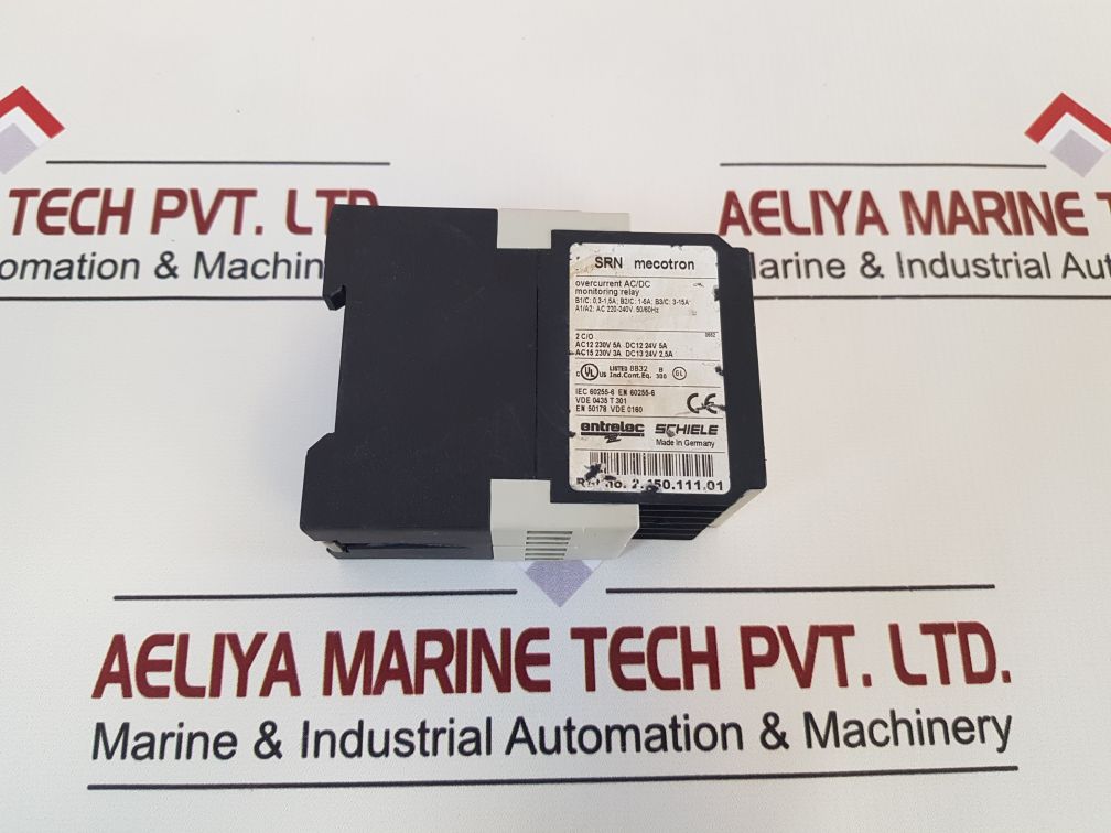 Entrelec Srn Overcurrent Ac/Dc Monitoring Relay