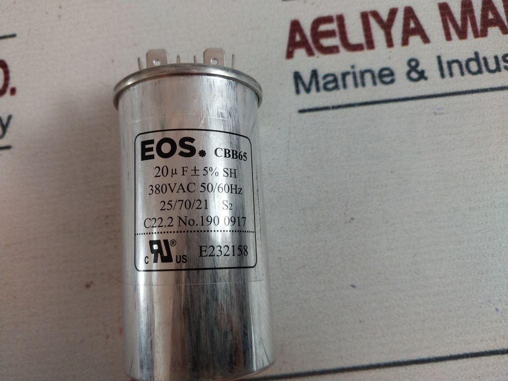 Eos Cbb65 Capacitor 380Vac 