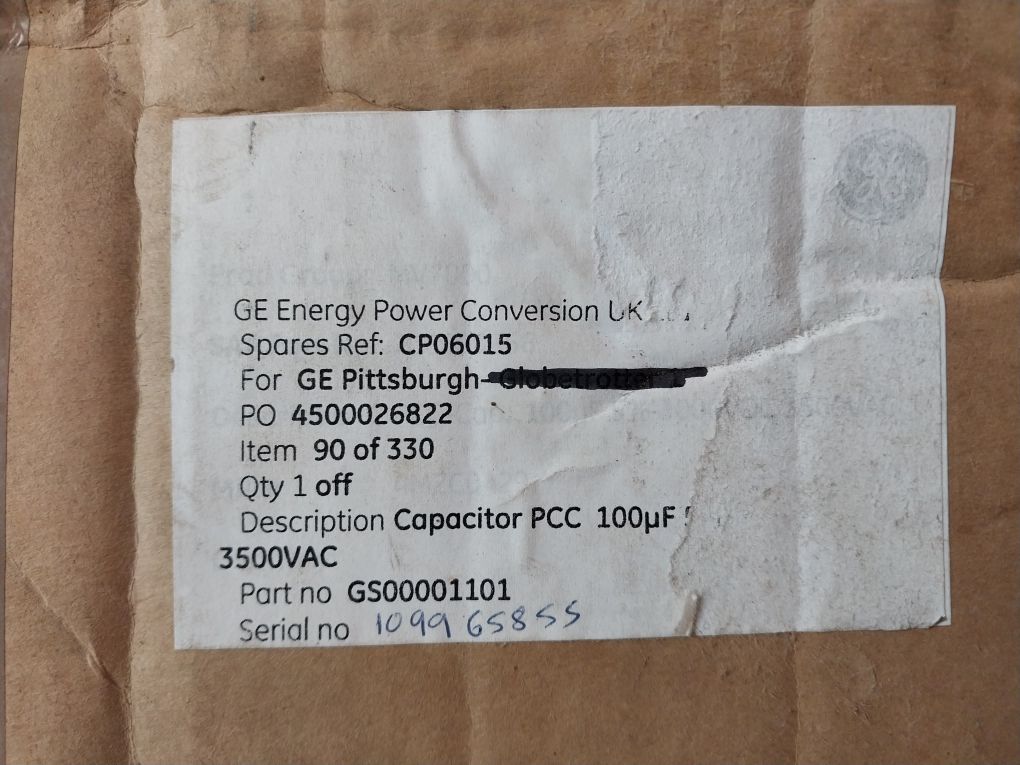 Epcos B25655A3107J000 Electrical Capacitor