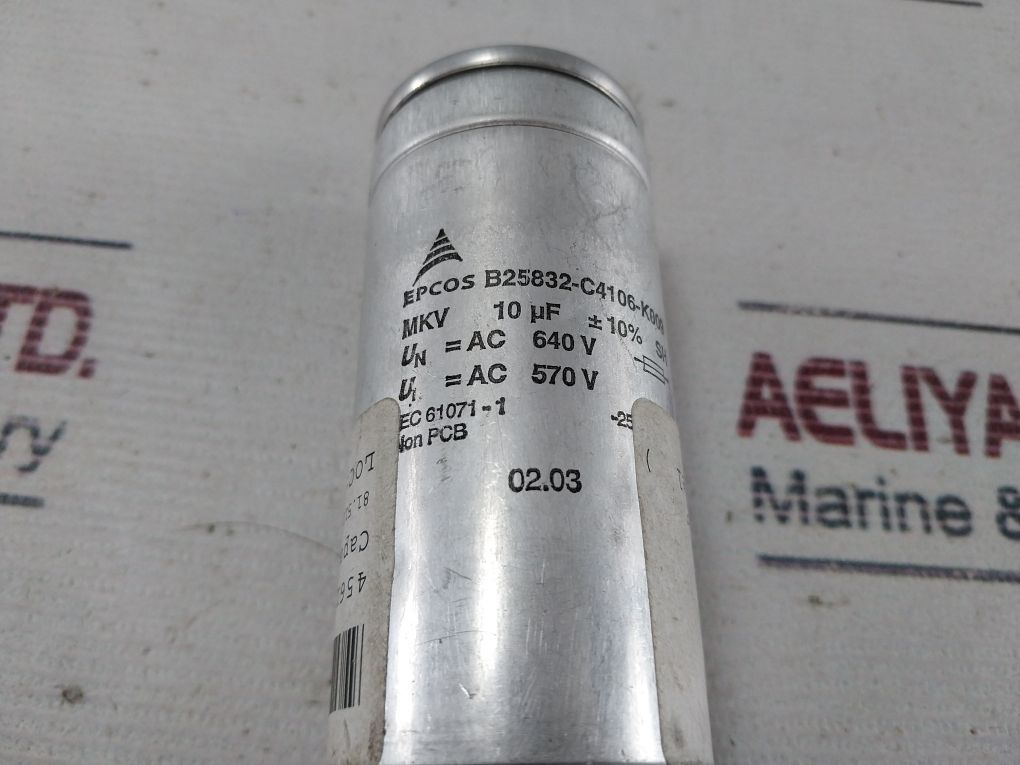 Epcos B25832-c4106-k009 Capacitor
