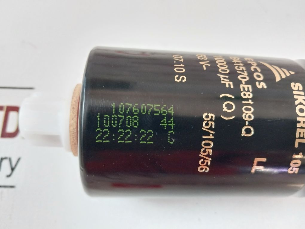Epcos B41570-e8109-q Electrolytic Capacitor