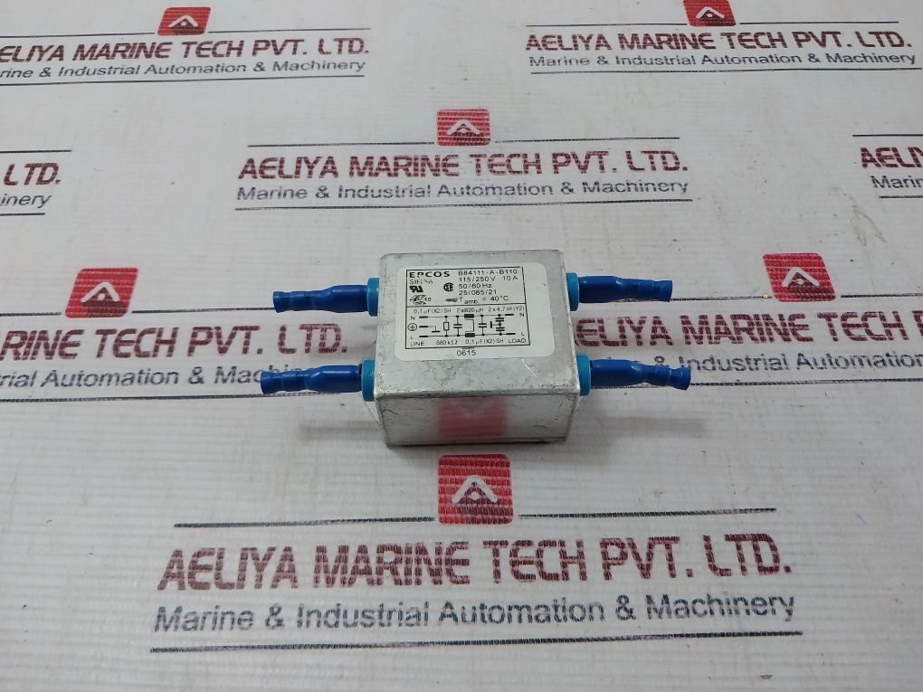 Epcos B84111-a-b110 Filter 115/250V 10A 50/60 Hz