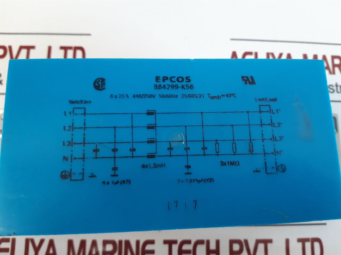Epcos B84299-k56 Power Line Filter