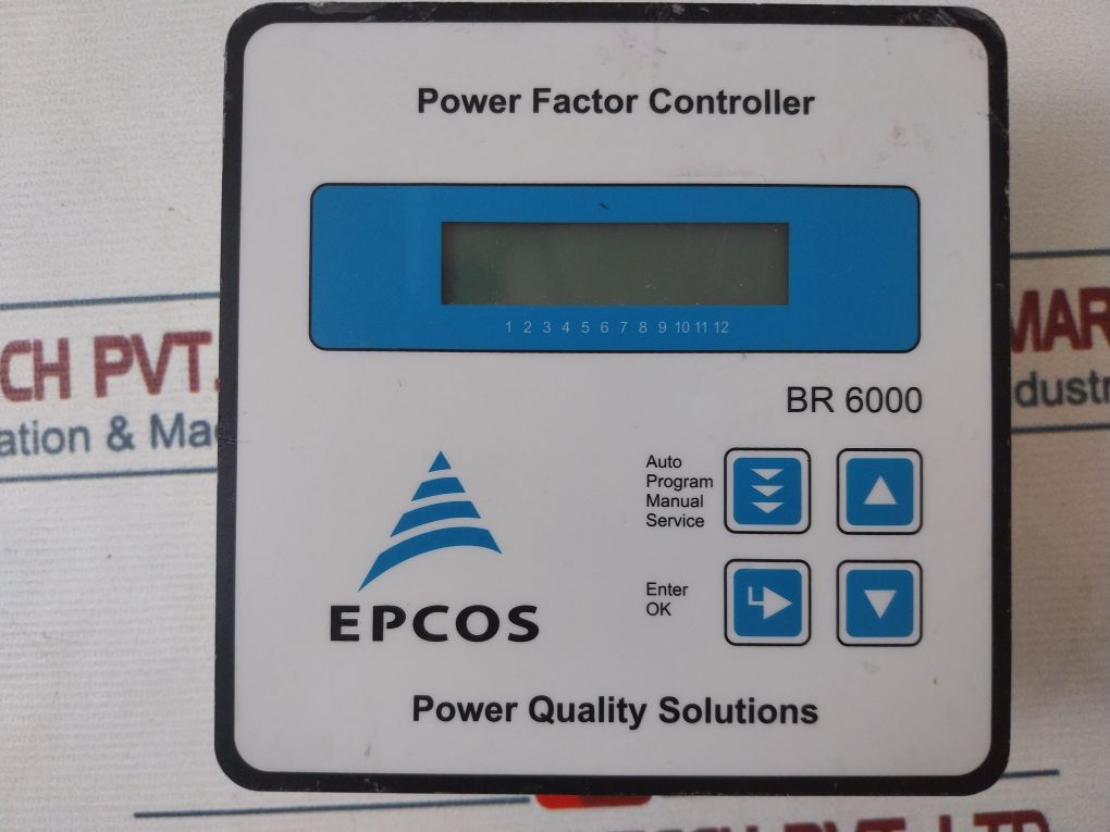 Epcos Br 6000 Power Factor Controller Br6000-r12Ph