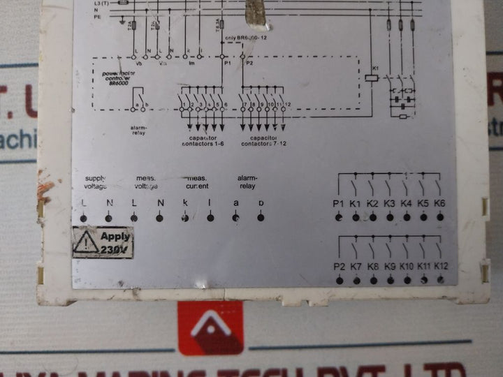 Epcos Br 6000 Power Factor Controller Br6000-r12Ph