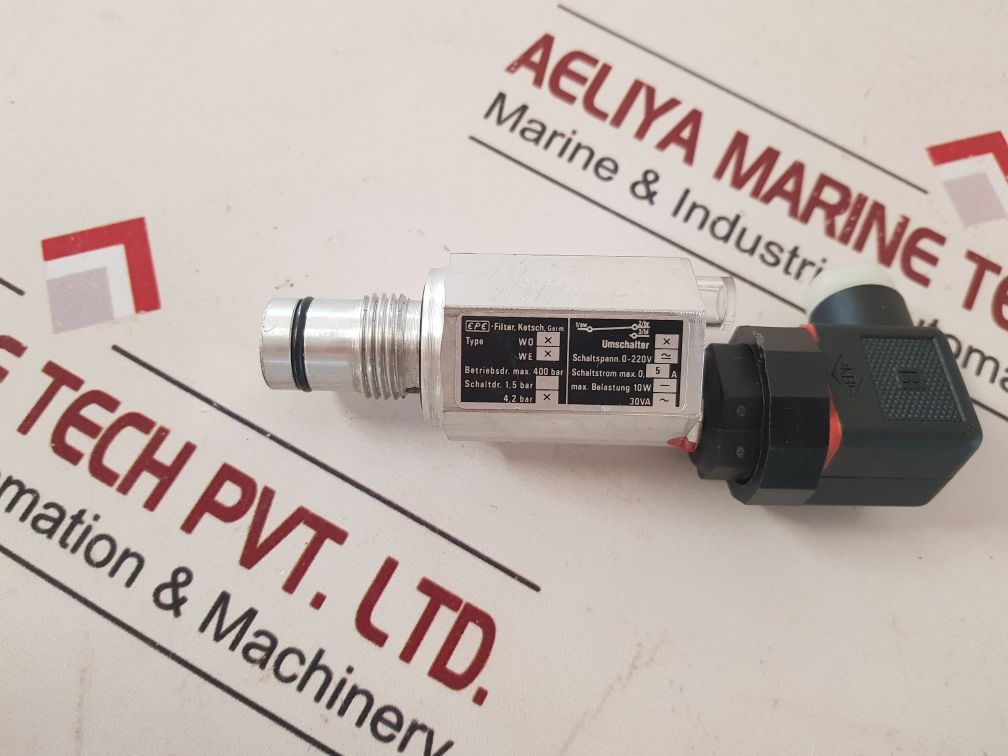 Epe Filter Wo/We Pressure Switch 0-220V 