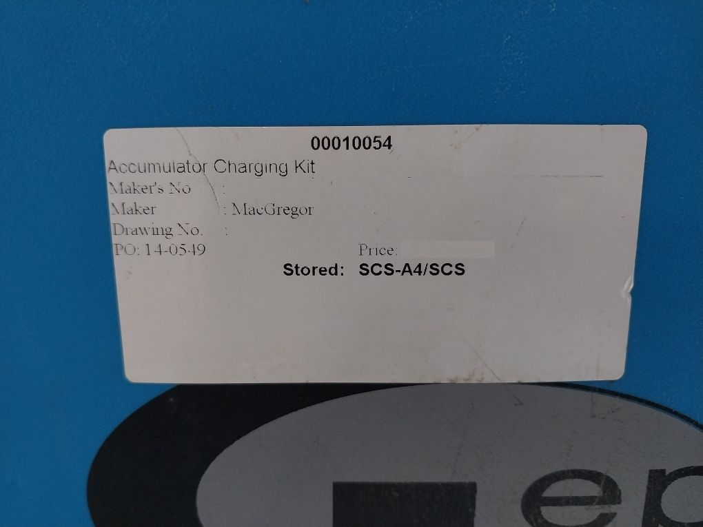 Epoll Accumulator Charging Kit 15-8006-00135-z