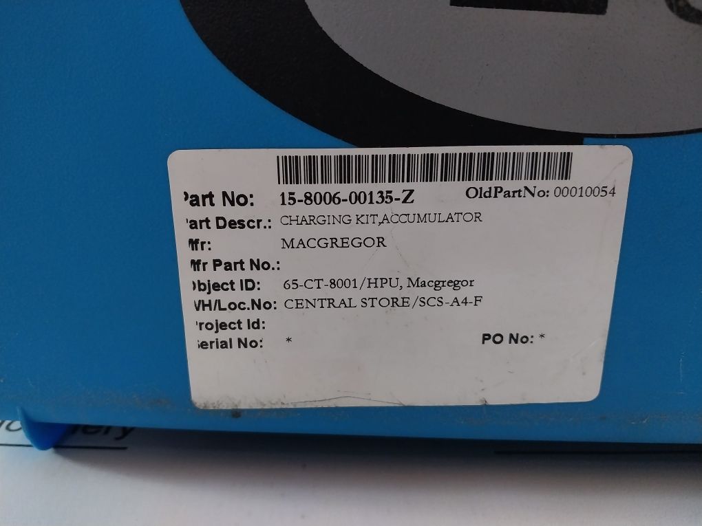 Epoll Accumulator Charging Kit 15-8006-00135-z