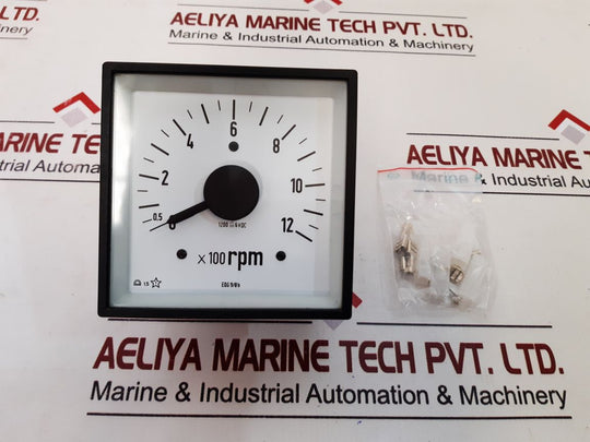0-12 X100 Rpm Pressure Indicator