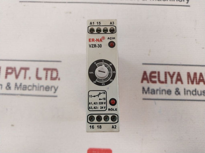 Er-na Vzr-30 On Delay Time Relay 0-30 Sn