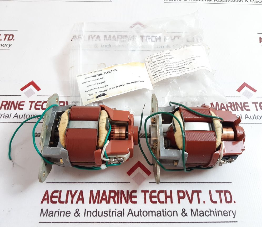 Er Electric 494547 Electric Motor 440V 