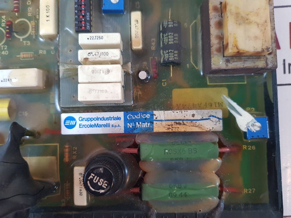Ercole Marelli M16Fa474A Pcb Card